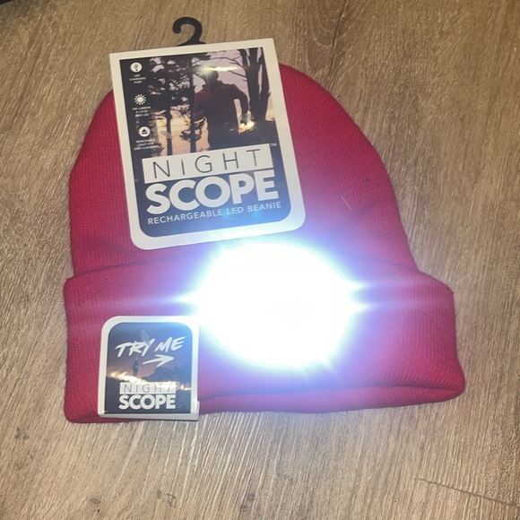 Night Scope LED Hat - Red - Picture 2 of 4